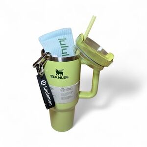 Stanley 40 oz + Lululemon Socks & Keychain Gift Bundle | Sage‎ | NWT